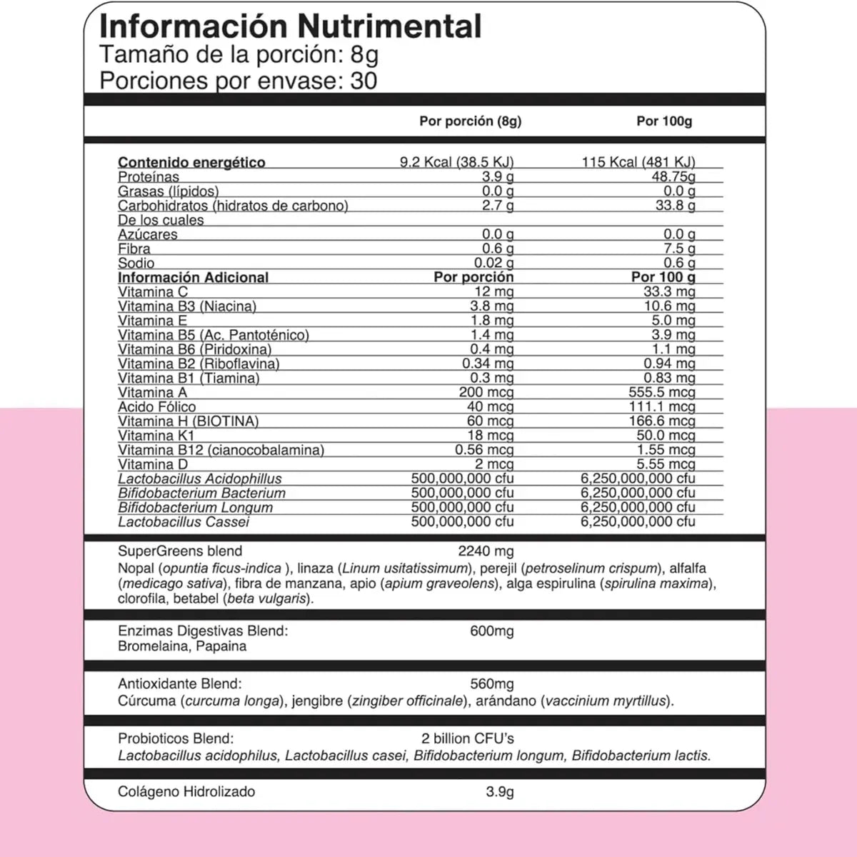 AMI Glow Greens | Piel, digestión y energía en una cucharada