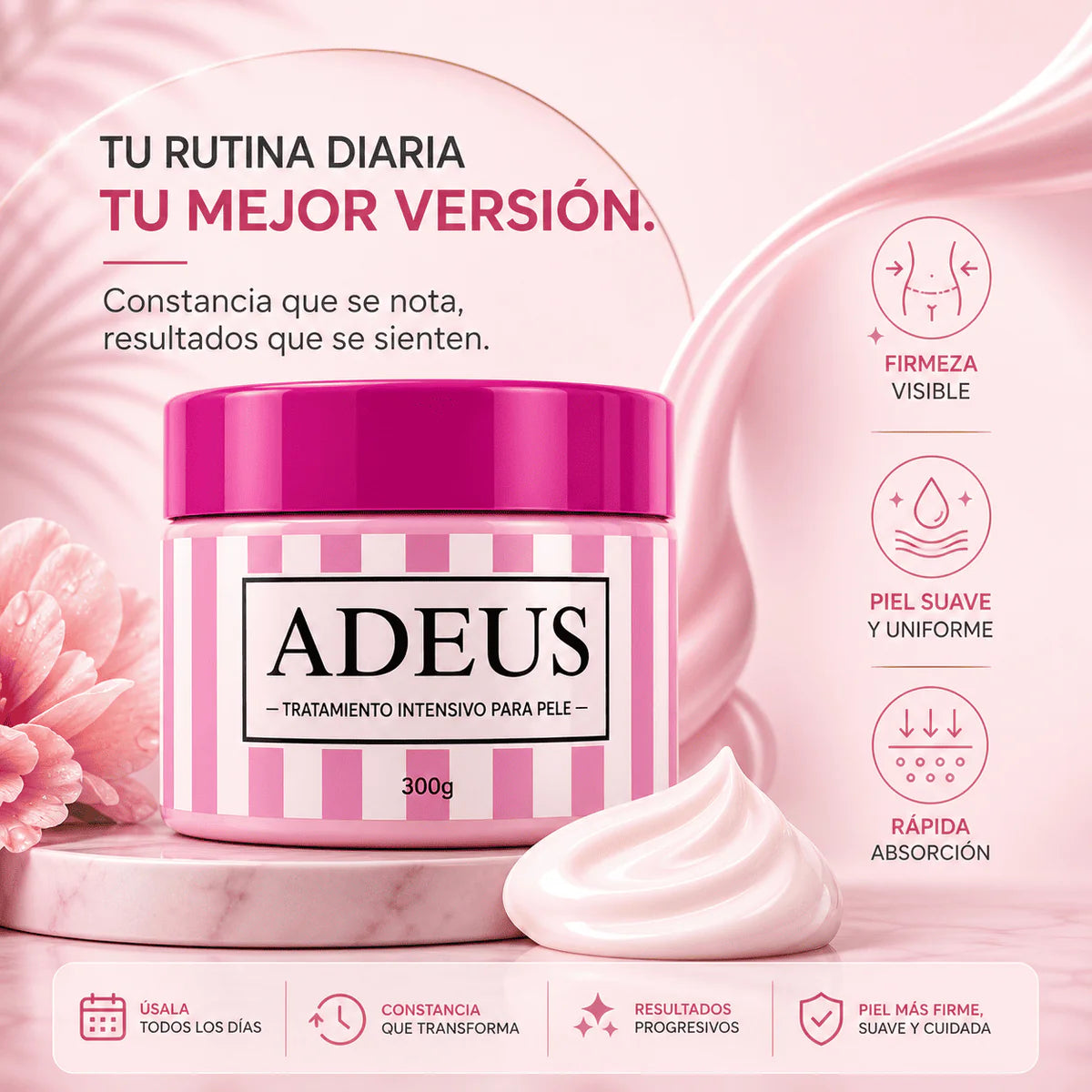 ADEUS | Dile adiós a la celulitis y las estrías