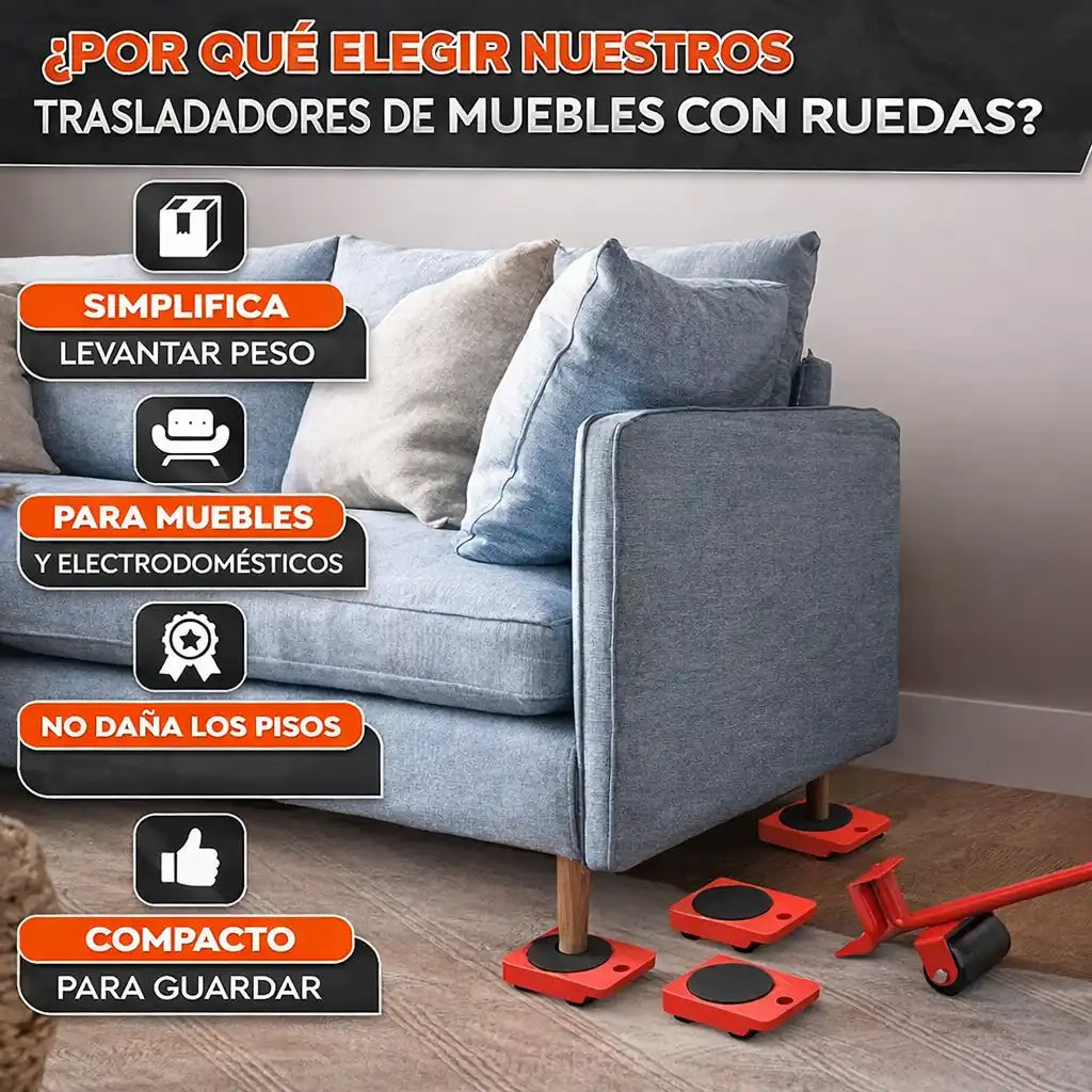 MoveMaster Pro | Mueve cualquier mueble tú solo