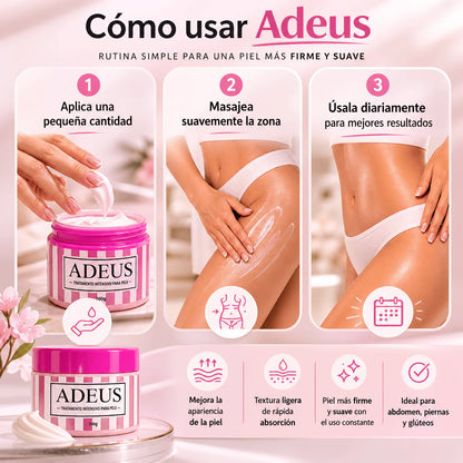 ADEUS | Dile adiós a la celulitis y las estrías