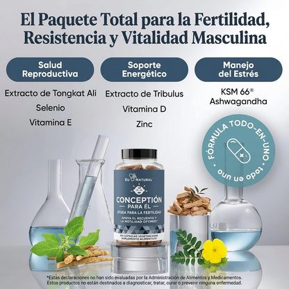 CONCEPTION FOR HIM | El suplemento que tu esperma necesita