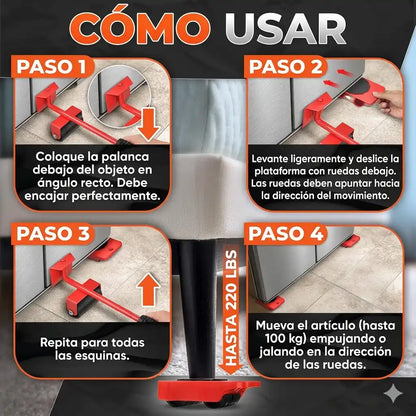 MoveMaster Pro | Mueve cualquier mueble tú solo