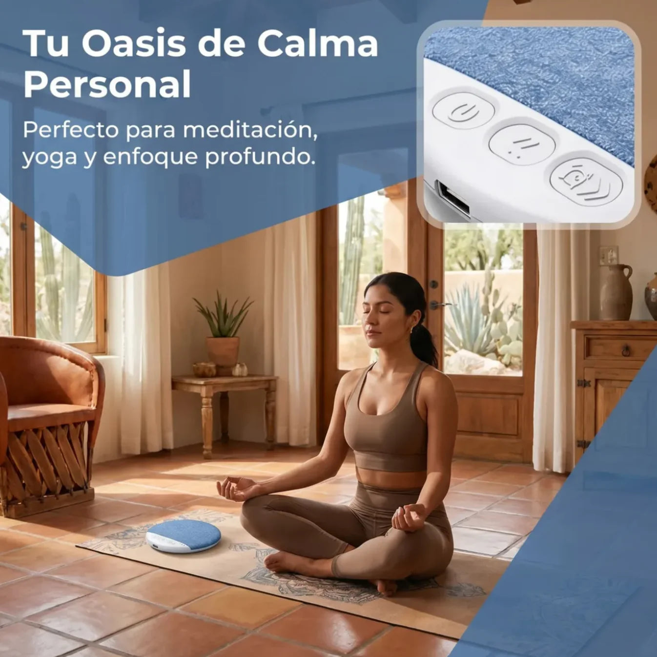 Bocina Almohada | Duerme con música sin despertar a nadie