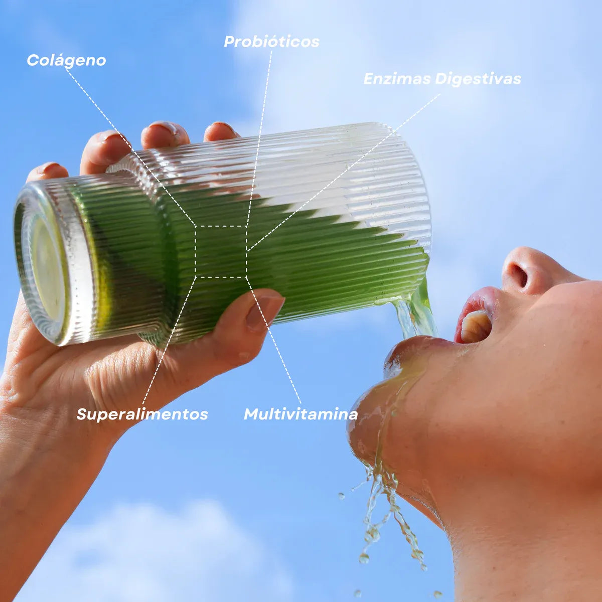AMI Glow Greens | Piel, digestión y energía en una cucharada